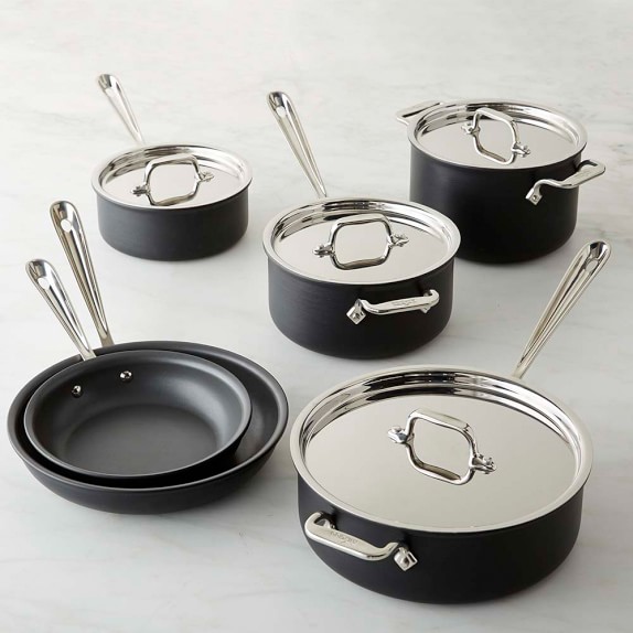 Emeril by All-Clad 13-Piece Hard Enamel Cookware Set 