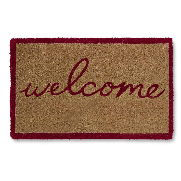 Welcome Doormat, Red