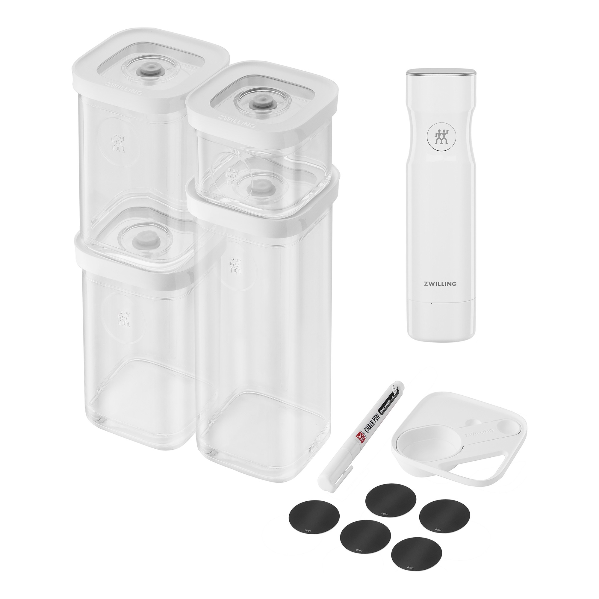 Zwilling Fresh & Save Cube Box Set with Vacuum Pump, 7-Piece