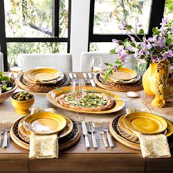 Williams-Sonoma Brasserie Green Dinnerware and Table Accessories