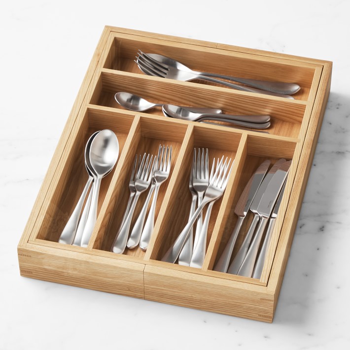 4 Drawer Organizer and Dividers, Organize Silverware and Utensils in H –  Berry Ave