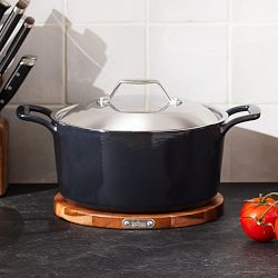 Williams Sonoma All-Clad Cast Iron Dutch Oven Slow Cooker, 5-Qt.