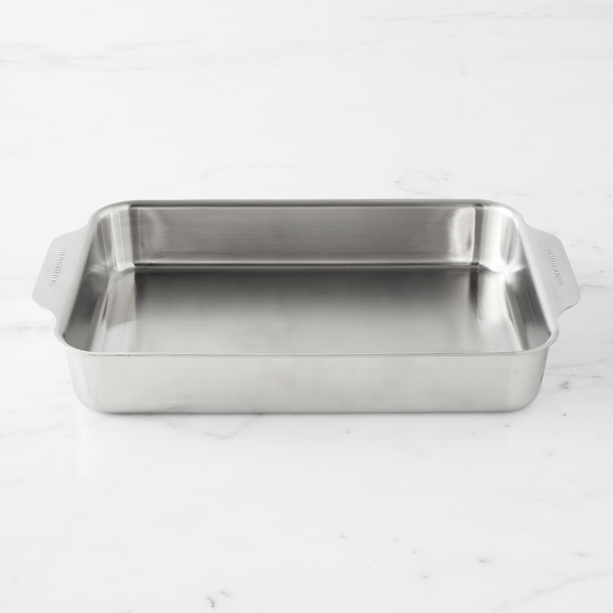 Williams Sonoma Thermo-Clad Stainless-Steel Ovenware Rectangular Pan, 9" x 13"