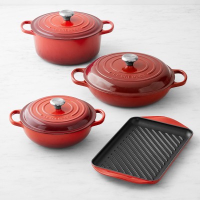 Heritage Cast Iron Camping Cook Set with Crate 8 Pieces