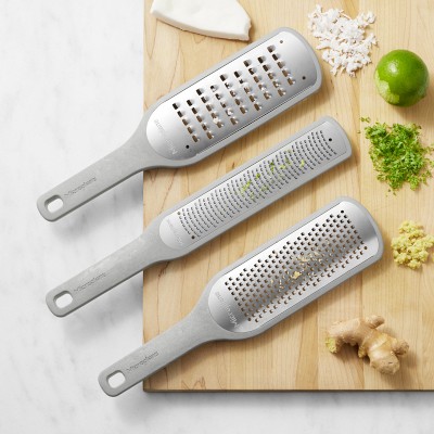 Cheese Grater With Container - Stainless Steel Cheese Grater With Wood  Handle Shredder Zester Grater Box Kitchen Handheld Cheese Spoon Grater -  Yahoo Shopping