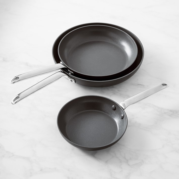 Williams Sonoma Professional Ceramic Nonstick Plus Fry Pan, Set of 3