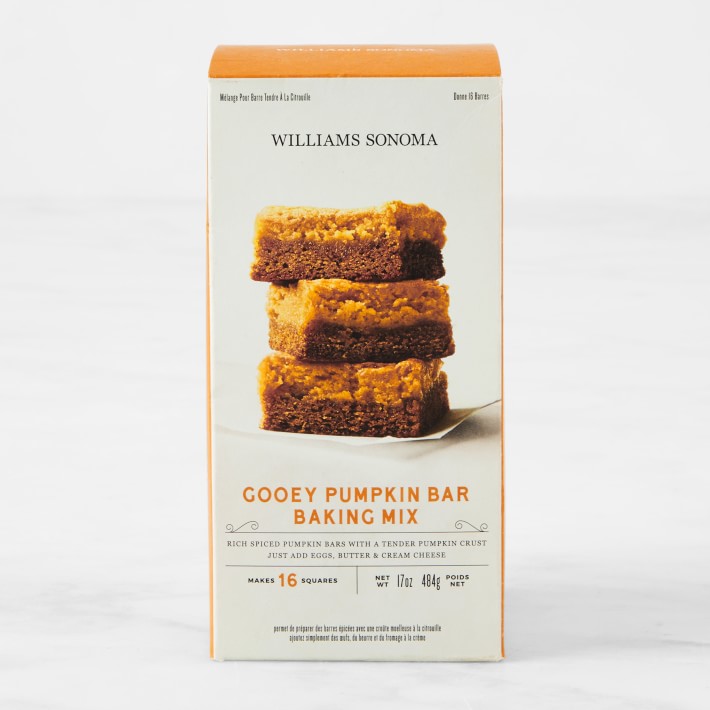 Williams Sonoma Gooey Pumpkin Bar Baking Mix