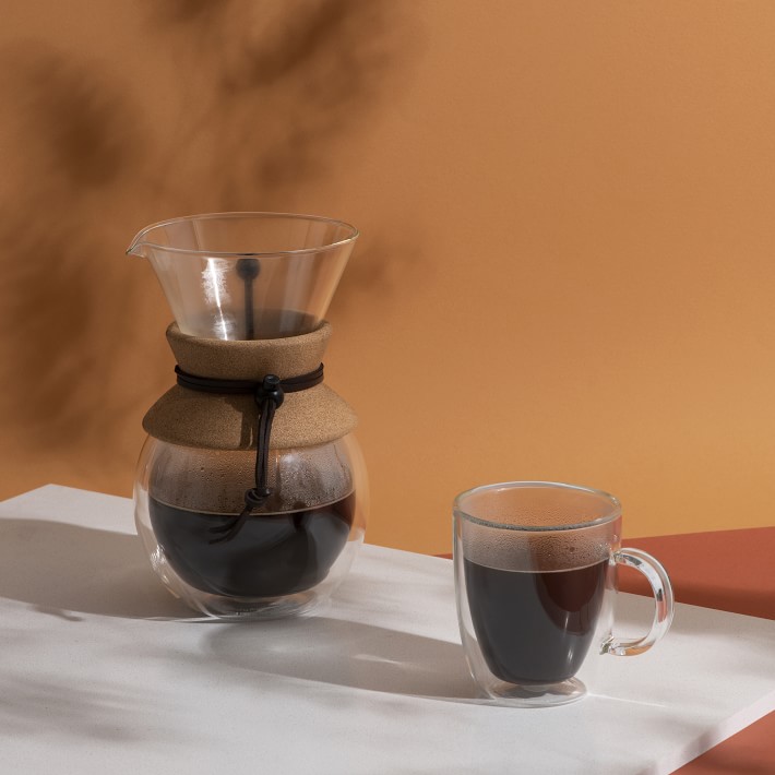 Bodum Double Wall Pour Over Coffee Maker, 34 oz. Williams Sonoma