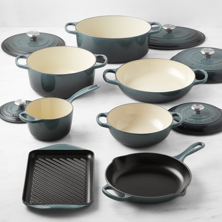 Le Creuset Stainless Steel 12 Piece Set Cookware Set