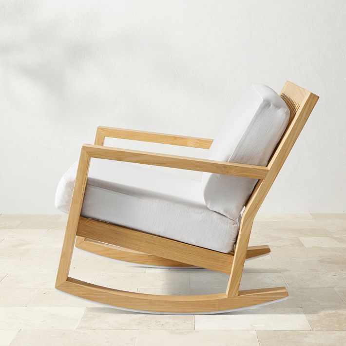 Teak Rocker Patio Furniture Williams Sonoma