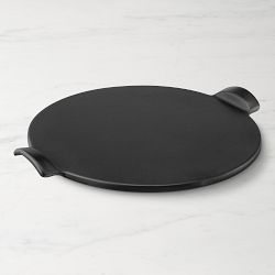 Emile Henry 14 Inch Round Smooth Ceramic BBQ Pizza Stone Bakeware,  Charcoal, 1 Piece - Fry's Food Stores