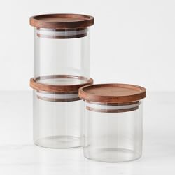 Hold Everything Revolving Spice Rack, Walnut