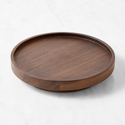 Williams-Sonoma - Holiday Time For Sharing 2018 - Sculptural Snowman Lazy  Susan