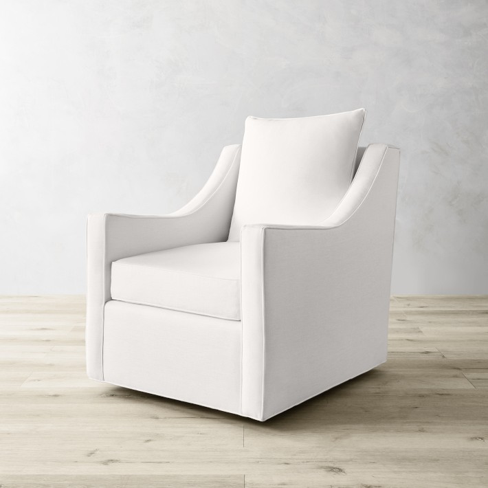 Presidio Swivel Chair Accent Chair Williams Sonoma