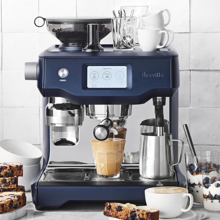 Breville Barista Touch Damson Blue Espresso Machine with Steam Wand +  Reviews