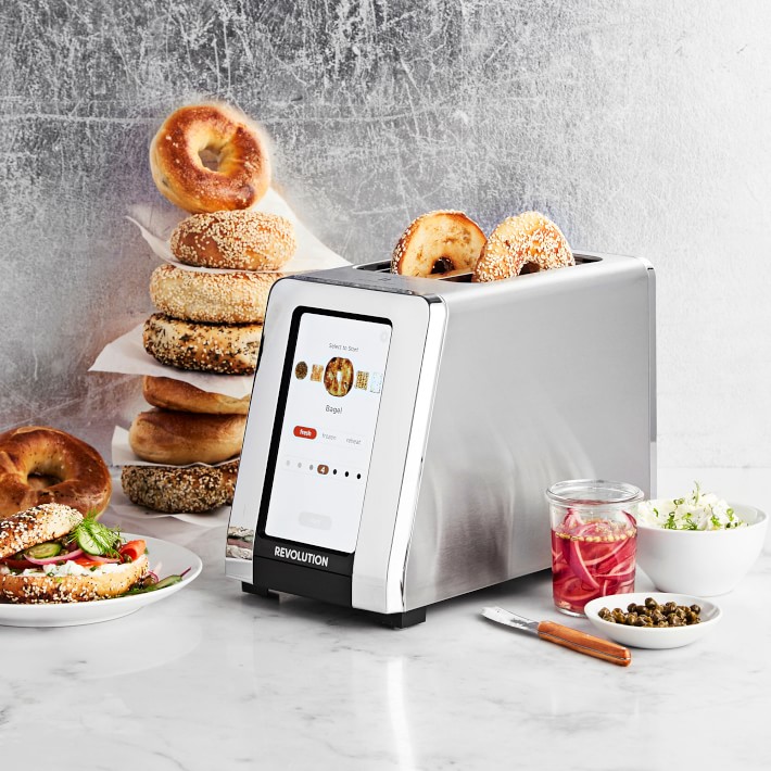 Revolution R180S High-Speed Touchscreen Toaster, 2-Slice Smart Toaster with  Patented InstaGLO Technology & Panini Mode