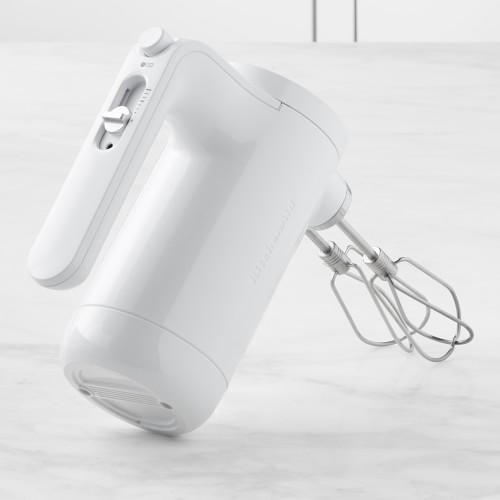 KitchenAid® Cordless 7 Speed Hand Mixer, White