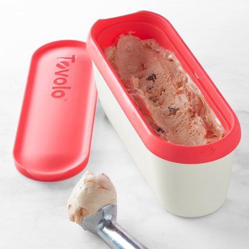 Insulated Ice Cream Storage Tub, Oval, Pink Lemonade