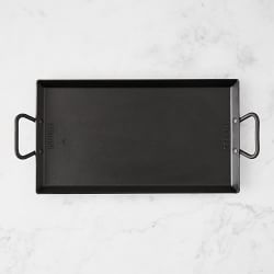 Real Living Cast Iron Double Griddle, (18 x 10)