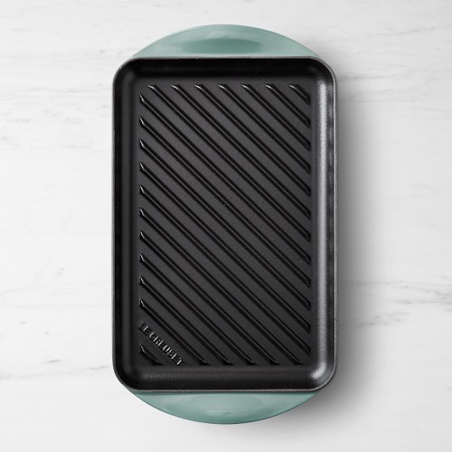Le Creuset Enameled Cast Iron Skinny Grill, Ocean