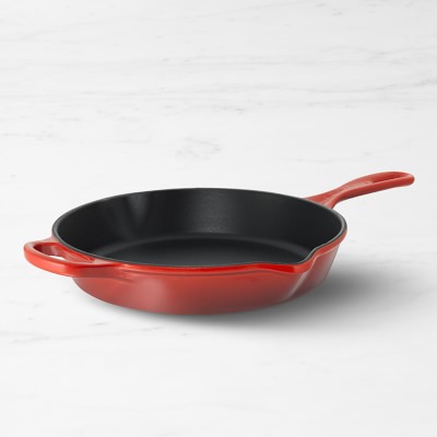 Williams-Sonoma - December 2016 Catalog - Le Creuset Signature Enameled Cast  Iron Deep Skillet, 12, Red