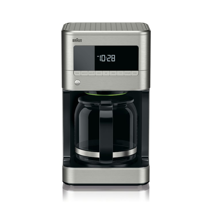 Braun BrewSense Touch Screen 12-Cup Coffee Maker in Stainless Steel