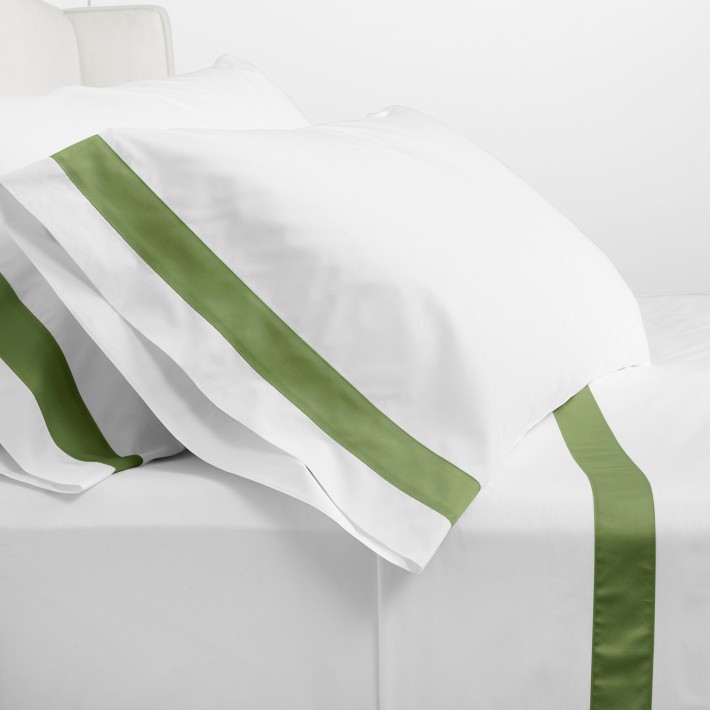 Hatcher Percale Sheet Set by Matouk® Williams Sonoma
