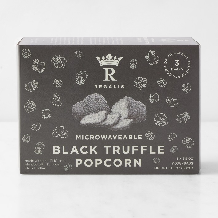 Regalis Microwavable Black Truffle Popcorn