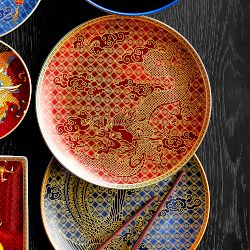 Lunar Dinner Plates - Dragon