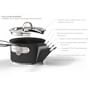 Williams Sonoma Thermo-Clad&#8482; Nonstick Soup Pot Steamer Set, 4-Qt.