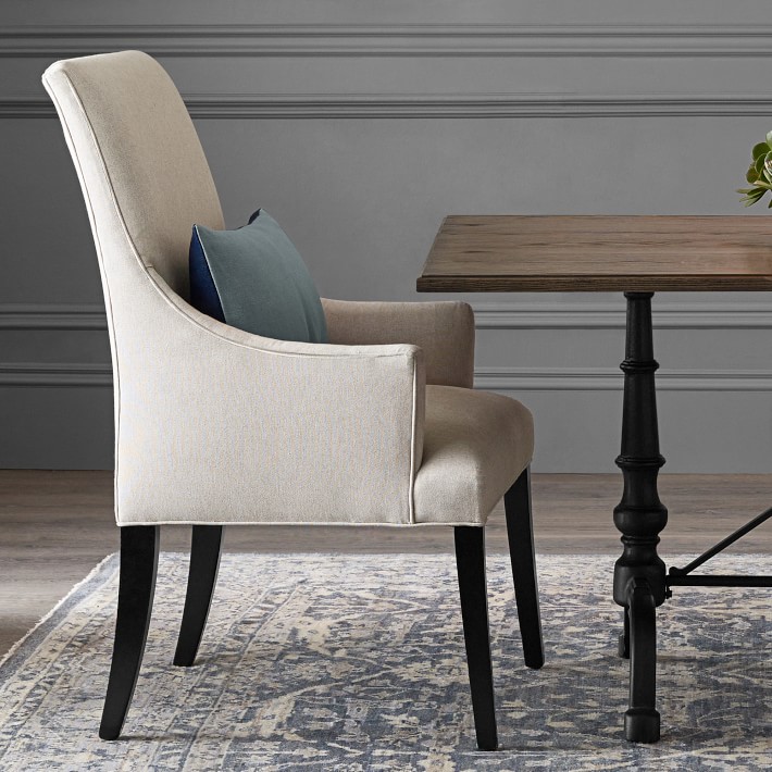 &#160;Belvedere Upholstered Dining Armchair