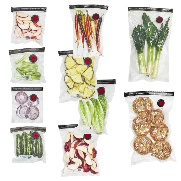 Sous Vide Bags for Anova or Joule Cookers (10 Medium) Reusable Food Vacuum  Sealer Bags 