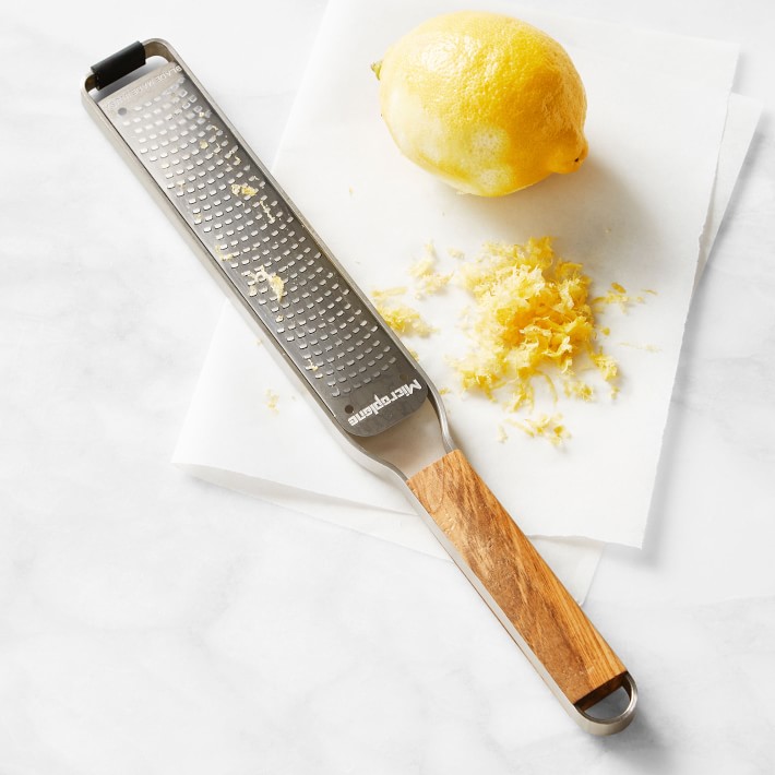 Microplane® Olivewood Paddle Grater, Zest