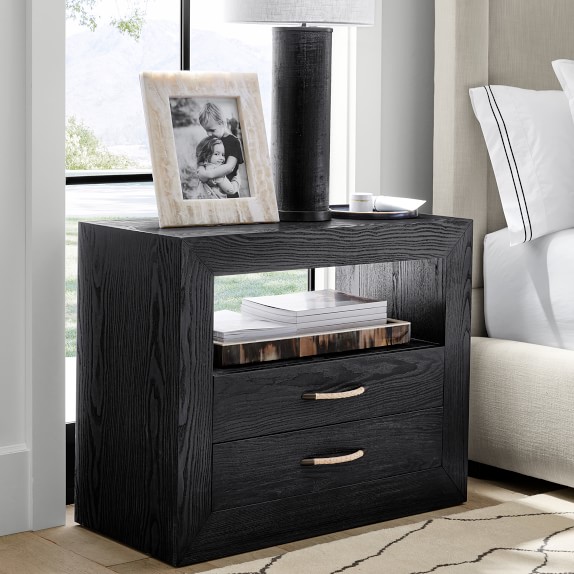 Malta 2 Drawer Nightstand Bedside Table Williams Sonoma