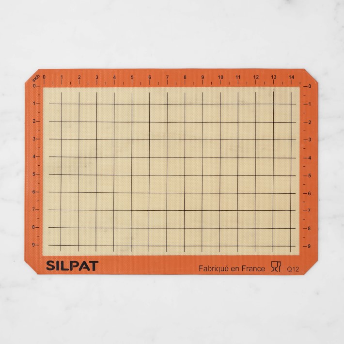 Silpat Nonstick Silicone Gridded Half Sheet Mat Williams Sonoma
