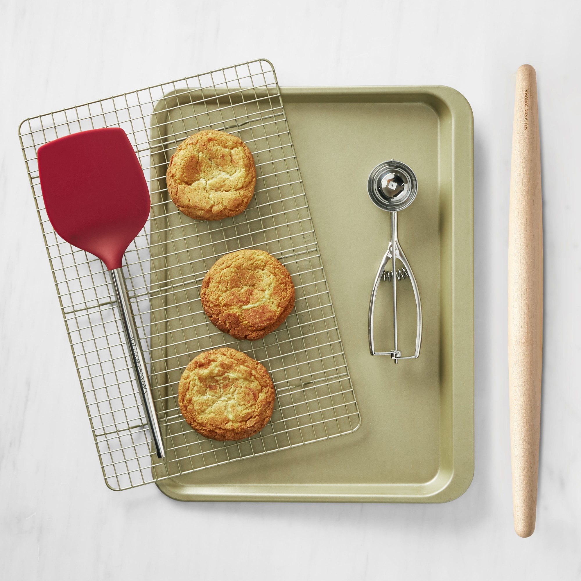 Williams Sonoma Goldtouch® Pro Nonstick 5-Piece Ultimate Cookie Baking Set