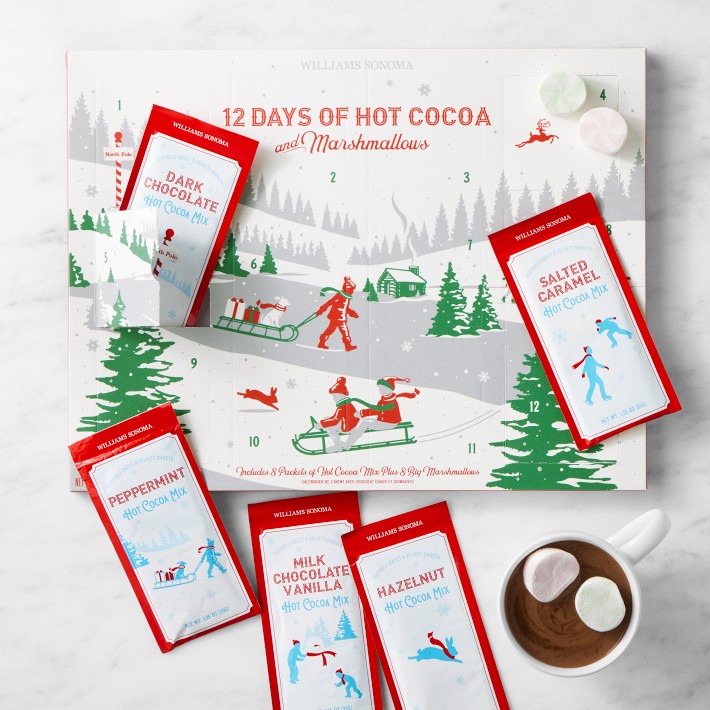 12 Days of Hot Cocoa Advent Calendar Williams Sonoma