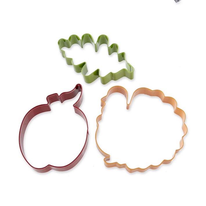 Fall Cookie Cutter Set on Ring