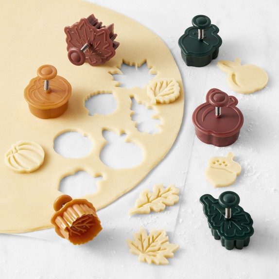 Fall & Thanksgiving Pie Punches and Impression Cookie Cutters - Set of ...