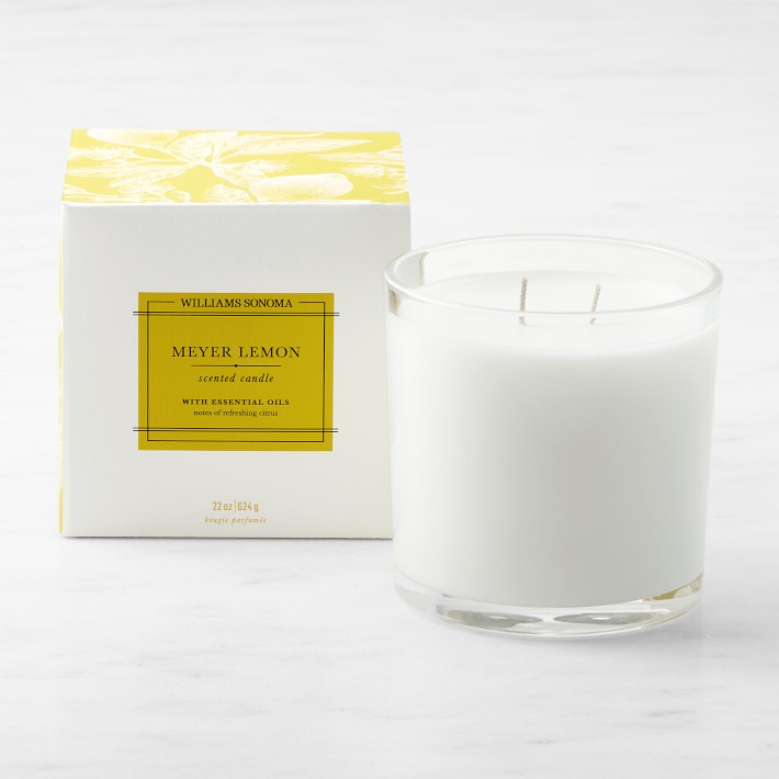 Williams Sonoma Meyer Lemon Large Candle