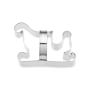 Sleigh Stainless-Steel Cookie Cutter with Handle