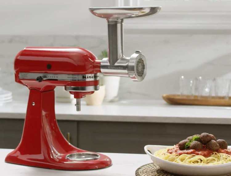 KitchenAid® Mixer Metal Food Grinder Attachment Williams Sonoma