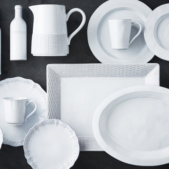 Black Clay Dinnerware Collection + Place Setting Williams Sonoma