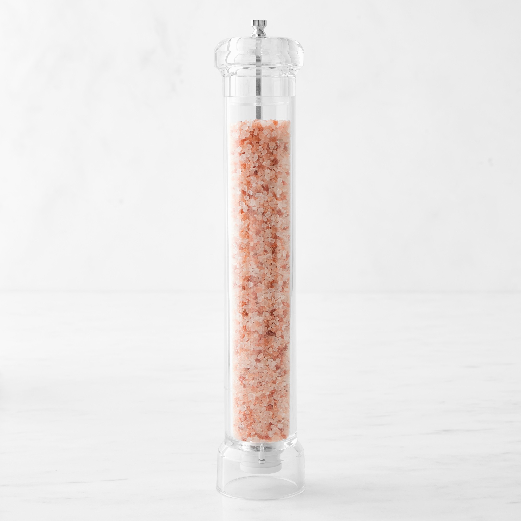 Williams Sonoma Pink Himalayan Salt Tall Grinder
