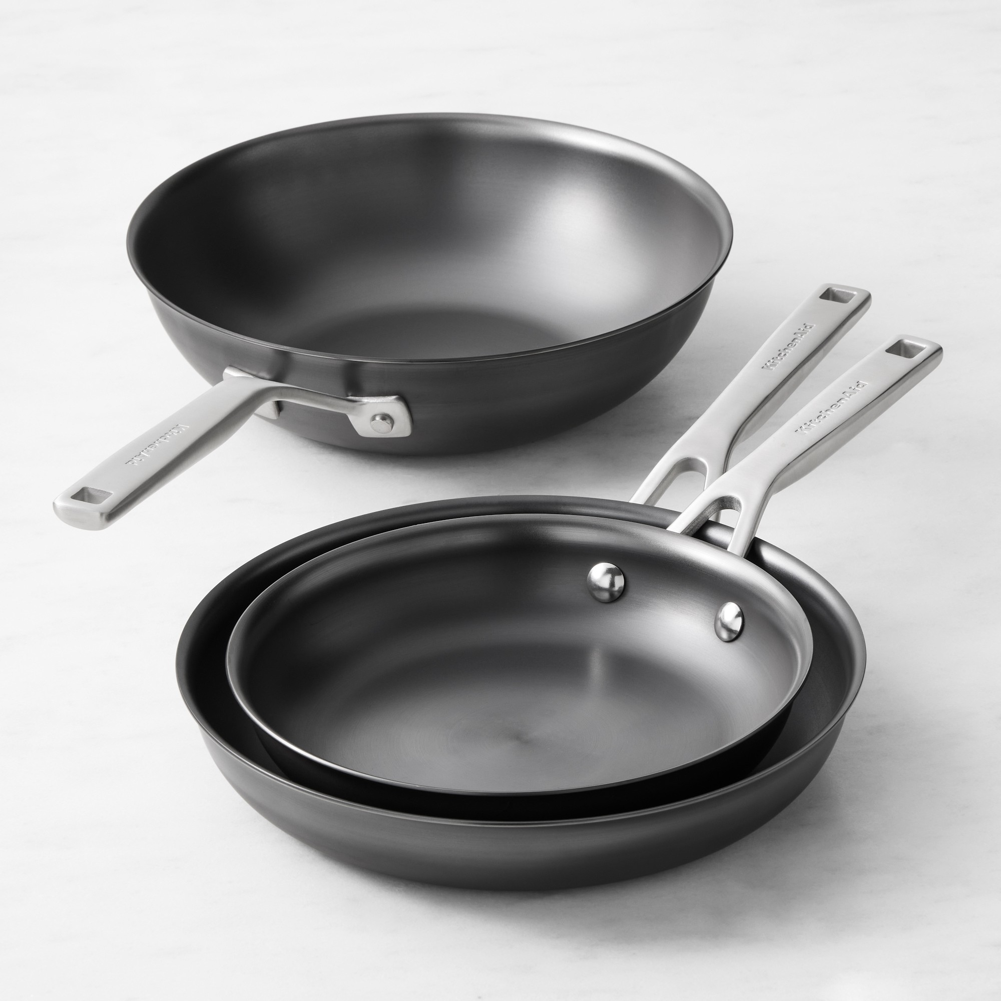 KitchenAid® Nitro Carbon Steel 3-Piece Cookware Set
