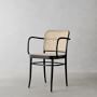 Ton 811 Caned Dining Armchair, Black