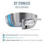 All-Clad D3&#174; Tri-Ply Stainless-Steel Fry Pan