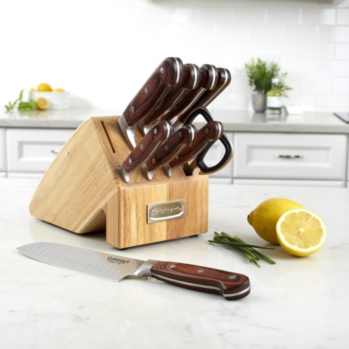 Cuisinart Pro Series Pakka Wood Knives, Set of 10