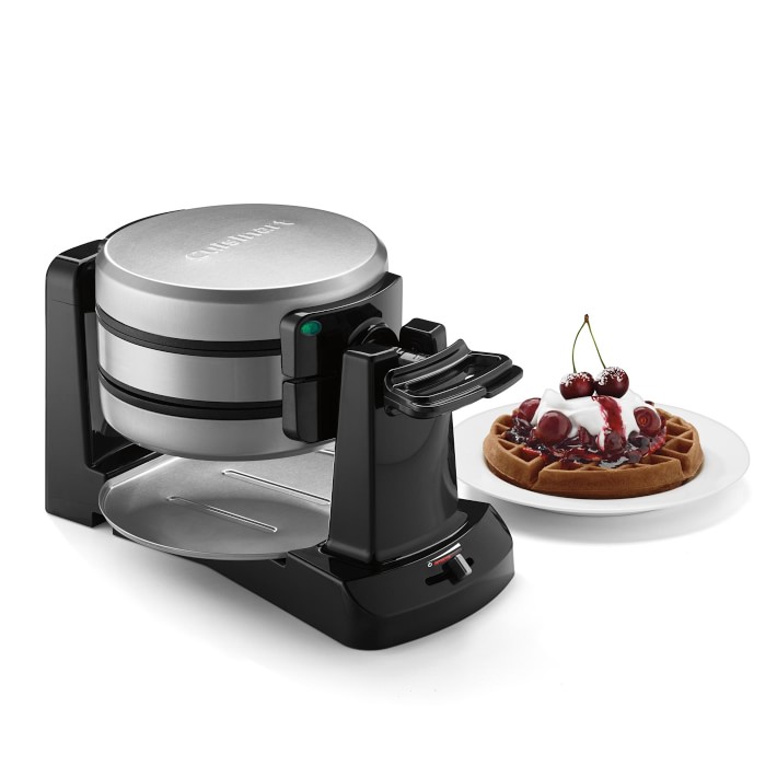 Cuisinart Double Flip Belgian Waffle Maker Iron Williams Sonoma