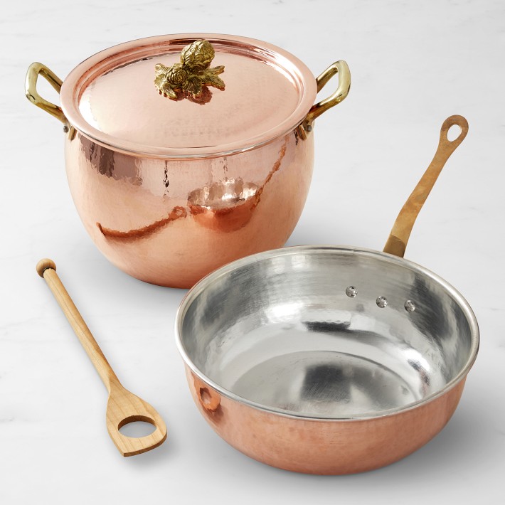 Ruffoni Historia Hammered Copper 4-Piece Cookware Set